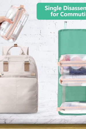 4 IN 1 FOLDABLE TOILTRY BAG