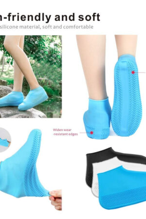 SILICONE SHOE COVER (1 PAIR) (M SIZE)