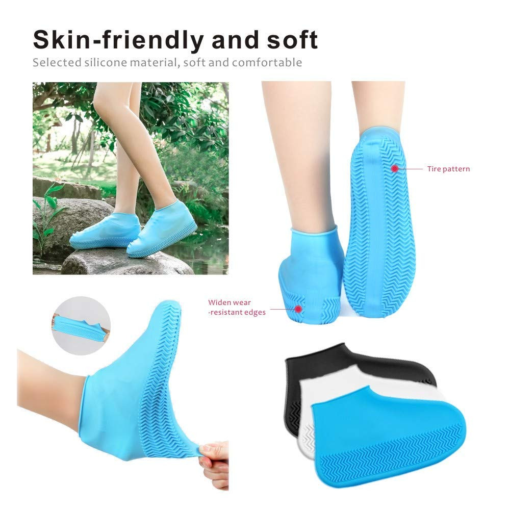 SILICONE SHOE COVER (1 PAIR) (M SIZE) - Image 5