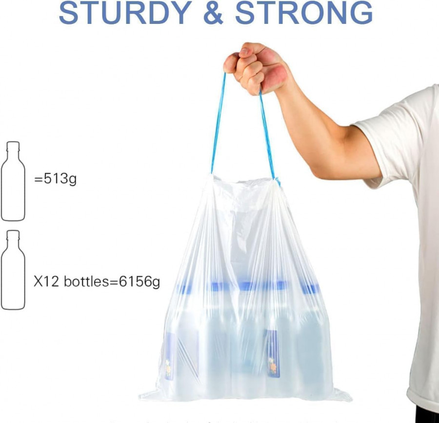 100 PCS ROLL GARBAGE BAG - Image 4