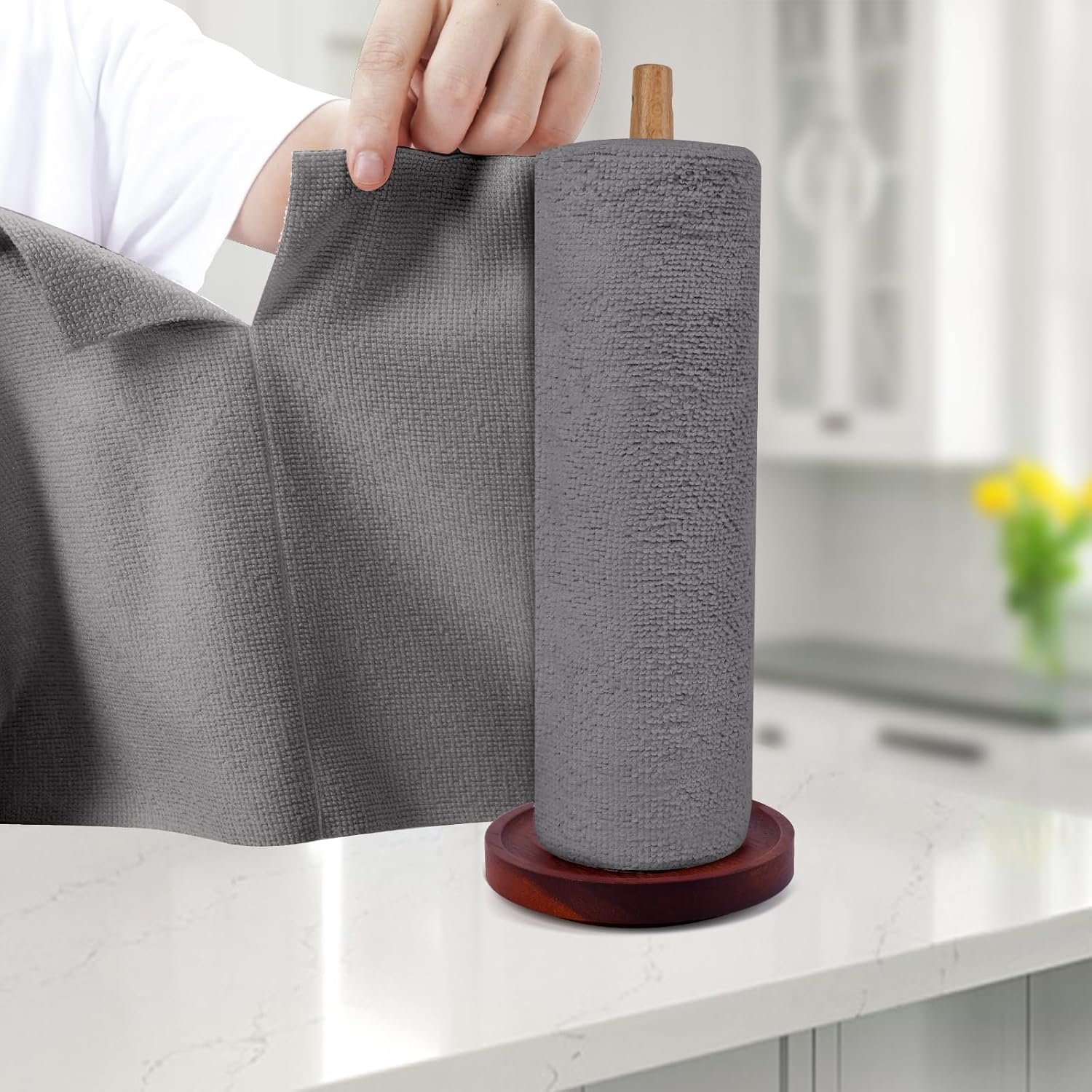 Microfiber Kitchen Cleaning Cloths Roll