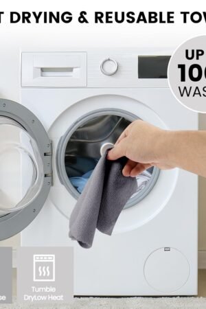 Microfiber Kitchen Cleaning Cloths Roll