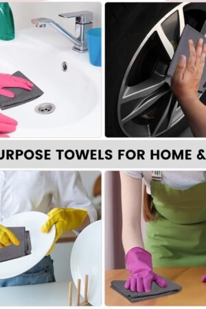 Microfiber Kitchen Cleaning Cloths Roll